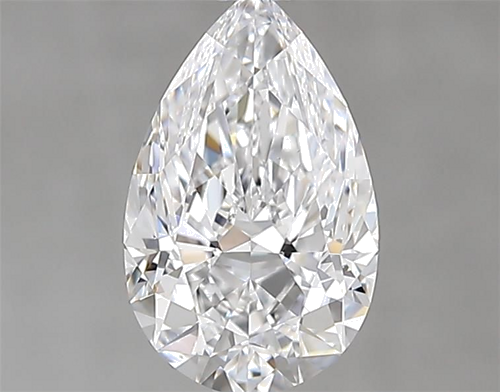 1.3 carat D-VS2 Natūralus Pear Deimantas (1)