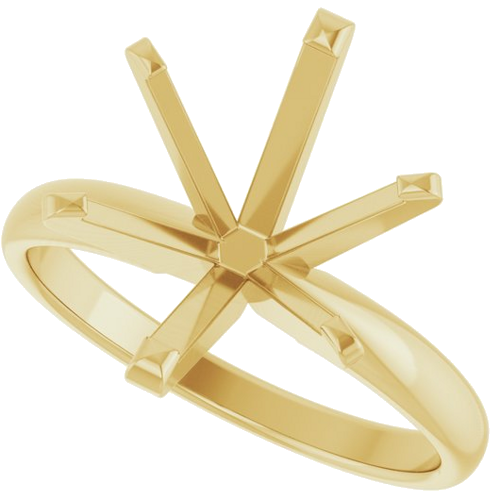 Sužadėtuvių Žiedas „Solitaire“ 14k yellow gold Oval 12mm x 10mm (5)