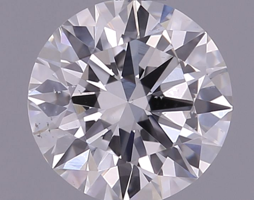 0.51 carat H-SI1 Excellent cut Natūralus Round Deimantas (1)