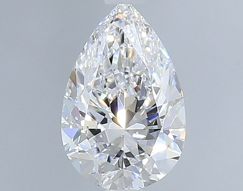 0.91 carat D-SI1 Natūralus Pear Deimantas (1)
