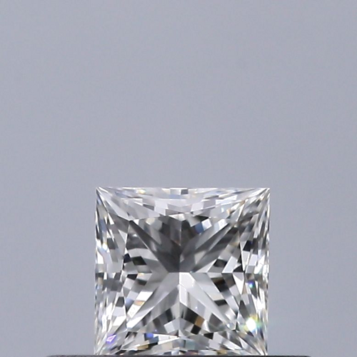 0.32 carat H-VVS2 Natūralus Princess Deimantas (1)