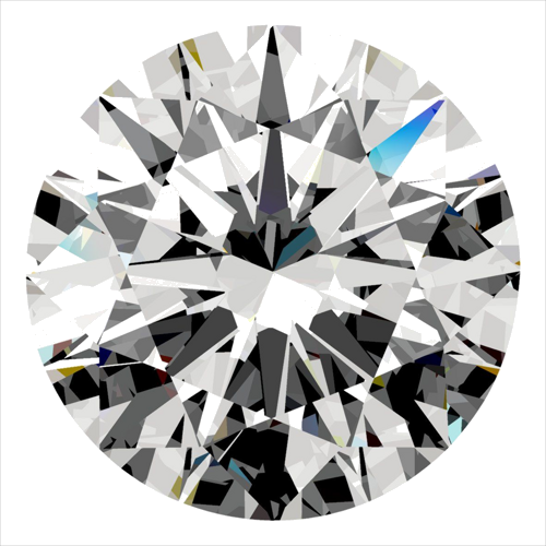 0.31 carat J-VS2 Excellent cut Natūralus Round Deimantas (1)