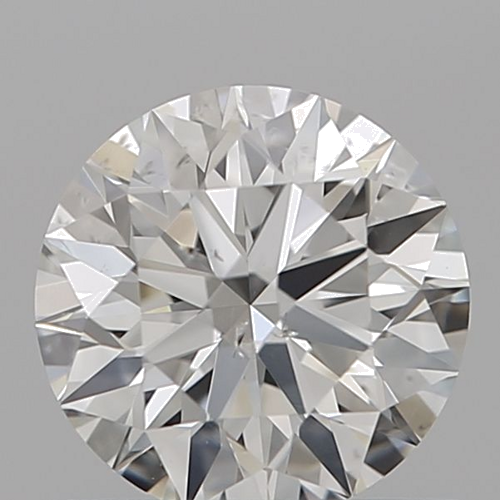 0.63 carat I-SI2 Excellent cut Natūralus Round Deimantas (1)