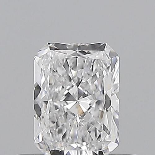 0.5 carat D-VVS1 Natūralus Radiant Deimantas (1)