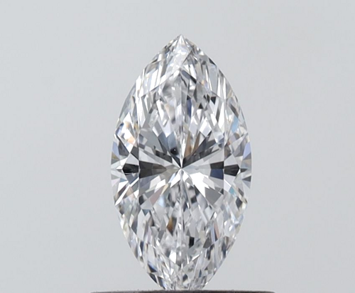 0.51 carat D-VS2 Natūralus Marquise Deimantas (1)