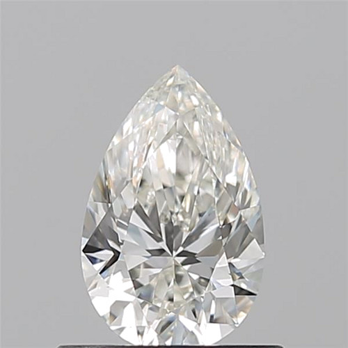 0.59 carat I-VS1 Natūralus Pear Deimantas (1)