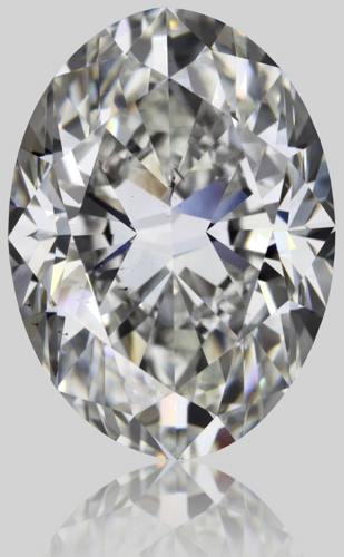 3.02 carat G-SI1 Natūralus Oval Deimantas (1)