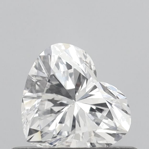 0.42 carat F-SI1 Natūralus Heart Deimantas (1)