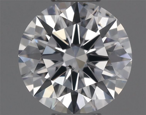 0.36 carat D-SI1 Very Good cut Natūralus Round Deimantas (1)