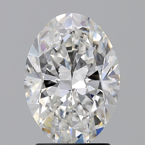 2.02 carat F-SI1 Natūralus Oval Deimantas (1)