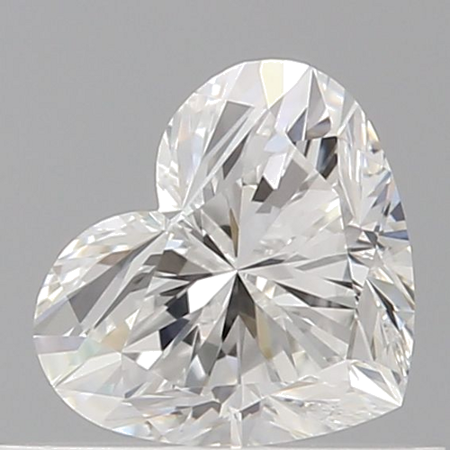 0.51 carat F-VS1 Natūralus Heart Deimantas (1)