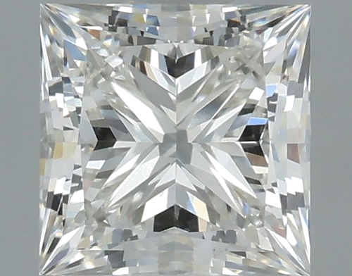 0.6 carat I-VS2 Natūralus Princess Deimantas (1)