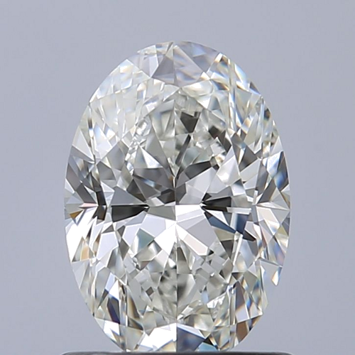 0.9 carat H-VVS1 Natūralus Oval Deimantas (1)