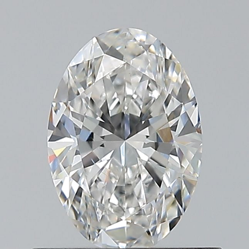 0.6 carat F-VS2 Natūralus Oval Deimantas (1)
