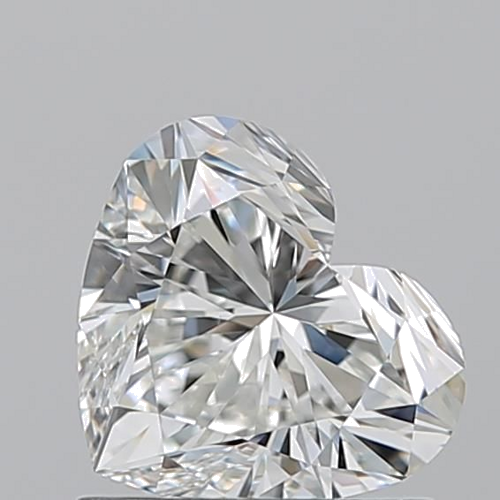 1.02 carat H-VS1 Natūralus Heart Deimantas (1)