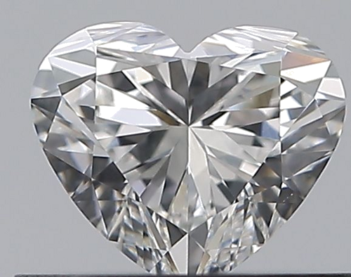 0.43 carat F-VS1 Natūralus Heart Deimantas (1)