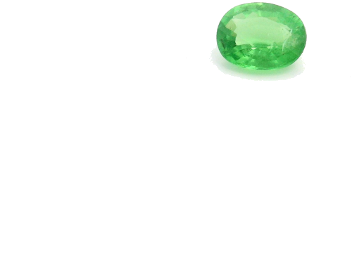 0.38 carat GREEN Oval Garnet (1)