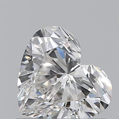 0.71 carat G-VS2 Natūralus Heart Deimantas (1)