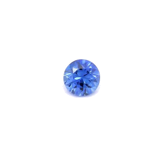 0.66 carat BLUE BRILLIANT cut Round Safyras (1)