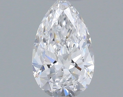 0.32 carat D-VS2 Natūralus Pear Deimantas (1)