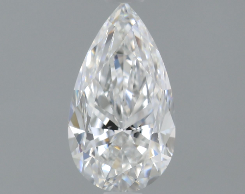 0.56 carat E-VVS2 Natūralus Pear Deimantas (1)