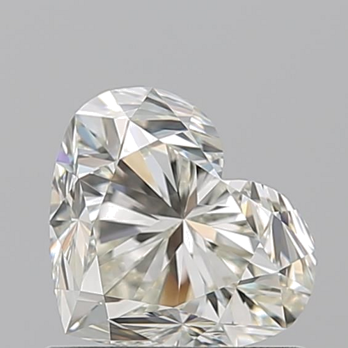 1.01 carat K-IF Natūralus Heart Deimantas (1)