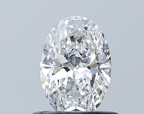 0.55 carat E-VS1 Natūralus Oval Deimantas (1)