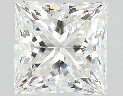 0.64 carat I-IF Natūralus Princess Deimantas (1)