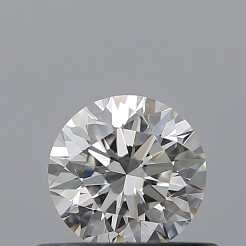 0.42 carat F-VVS1 Excellent cut Natūralus Round Deimantas (1)