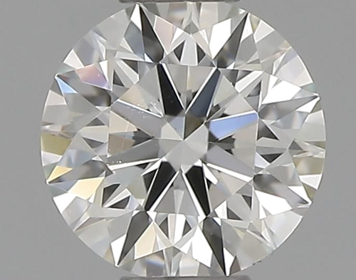 0.35 carat K-VVS2 Excellent cut Natūralus Round Deimantas (1)