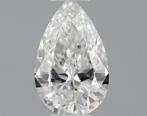 0.23 carat F-VVS1 Natūralus Pear Deimantas (1)