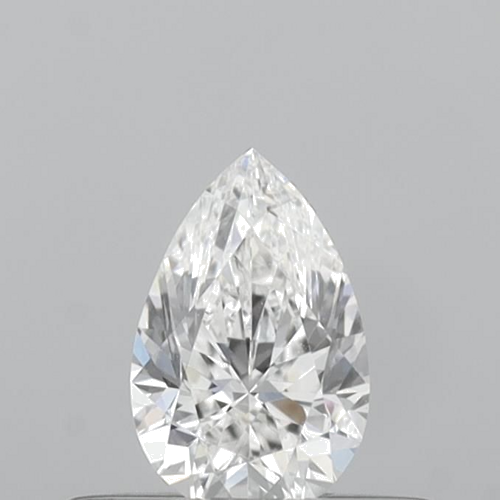 0.29 carat E-VVS2 Natūralus Pear Deimantas (1)