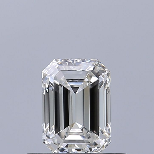 0.52 carat F-VVS2 Natūralus Emerald Deimantas (1)