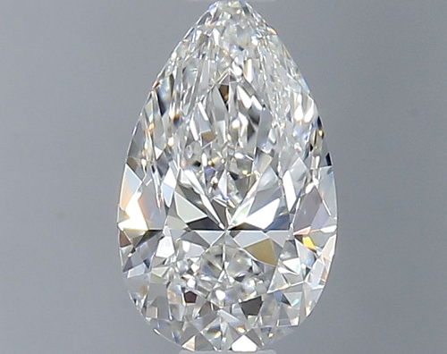 0.4 carat F-VVS1 Natūralus Pear Deimantas (1)