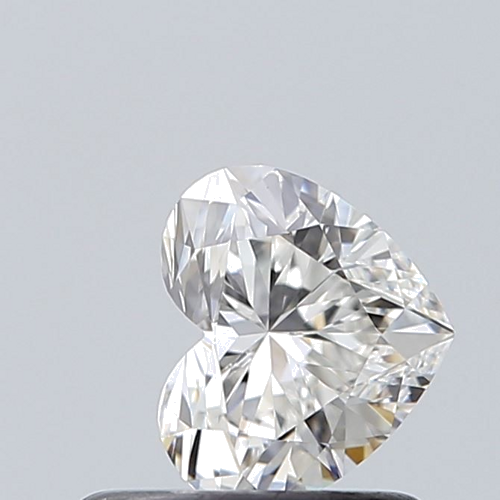 0.5 carat G-VVS2 Natūralus Heart Deimantas (1)