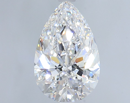 3.01 carat D-IF Natūralus Pear Deimantas (1)