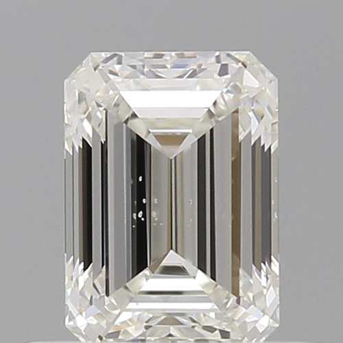 0.57 carat H-SI1 Natūralus Emerald Deimantas (1)