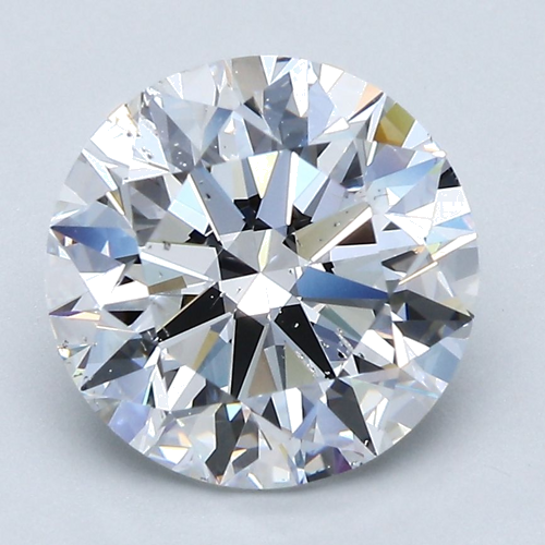 3.51 carat D-SI1 Excellent cut Natūralus Round Deimantas (1)