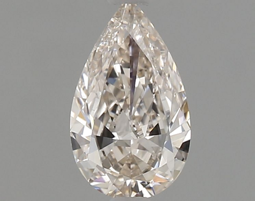 0.5 carat K-IF Natūralus Pear Deimantas (1)