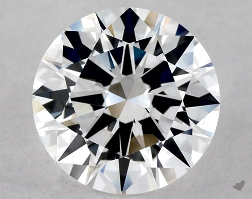 0.87 carat D-VVS1 Excellent cut Natūralus Round Deimantas (1)