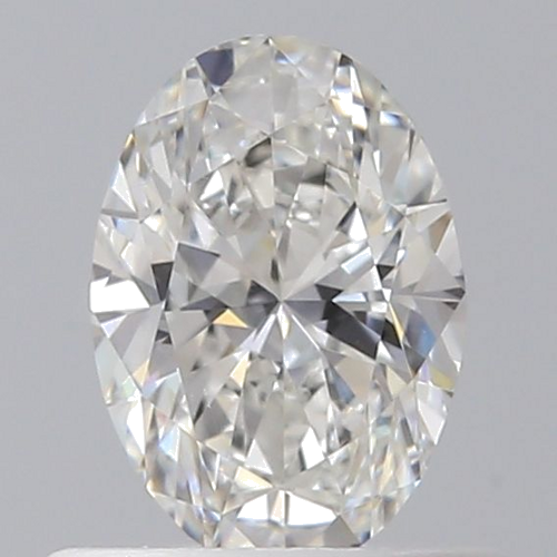 0.51 carat F-SI1 Natūralus Oval Deimantas (1)