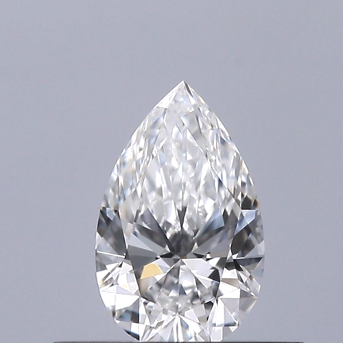 0.3 carat E-VVS2 Natūralus Pear Deimantas (1)