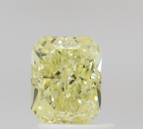 1.36 carat Fancy Light Yellow-VVS2 Natūralus Radiant Deimantas (1)