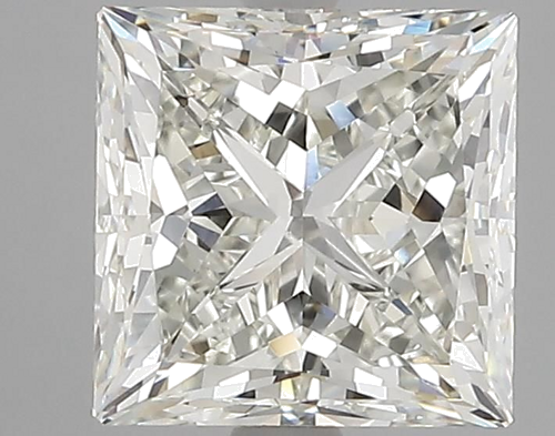 3.02 carat K-VS2 Natūralus Princess Deimantas (1)