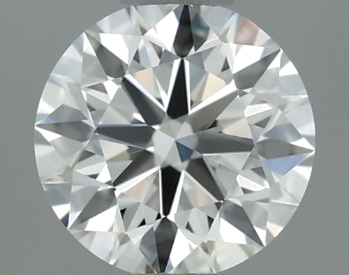 0.52 carat K-VVS2 Excellent cut Natūralus Round Deimantas (1)