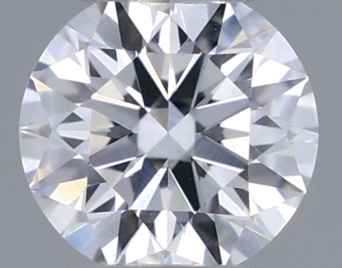 0.2 carat E-VVS2 Excellent cut Natūralus Round Deimantas (1)