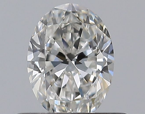 0.4 carat F-VVS1 Natūralus Oval Deimantas (1)