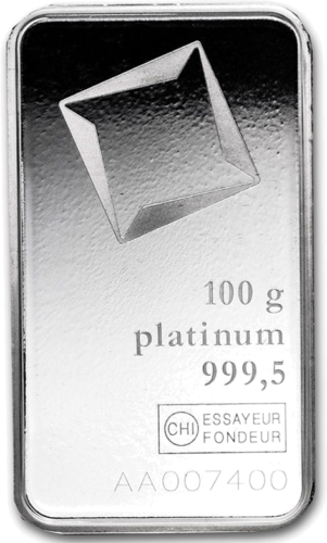 100 g Platīna stienis Valcambi (3)