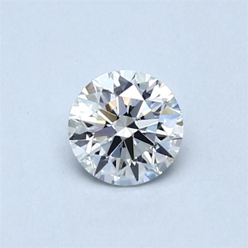0.42 carat F-IF Excellent cut Natūralus Round Deimantas (1)
