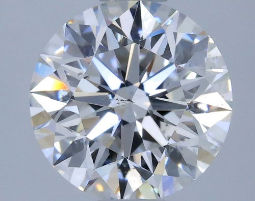 0.81 carat E-SI1 Excellent cut Natūralus Round Deimantas (1)